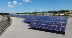 image of General Motors solar array