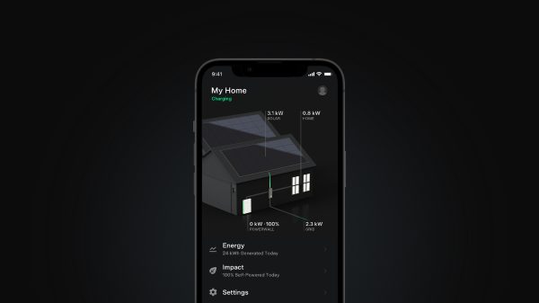 Tesla App Powerwall 3 monitoring